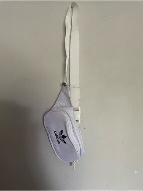 Adidas White  Sling Bag